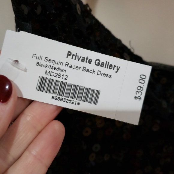 Private gallery dress size med. New w tags - Picture 5 of 5